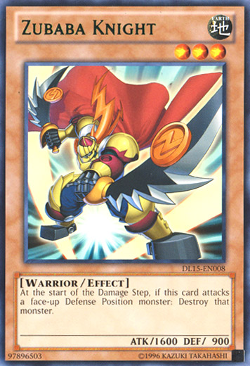 Chevalier Zubaba (Vert) [DL15-EN008] Rare