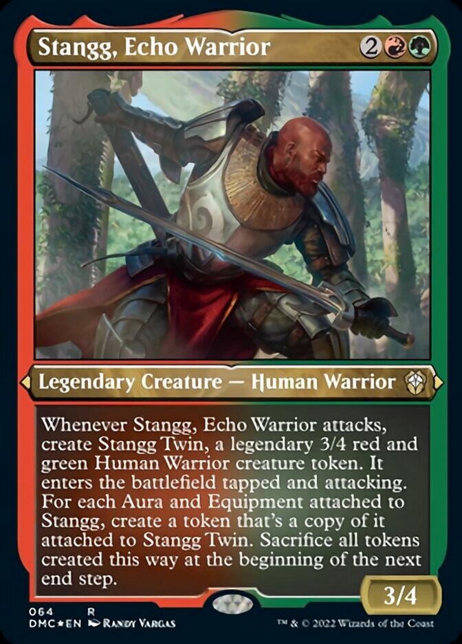 Stangg, guerrier de l'écho (gravure à l'acide) [Commander Dominaria uni]