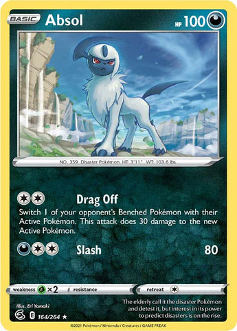 Absol (164/264) [Épée et Bouclier : Poing de Fusion]