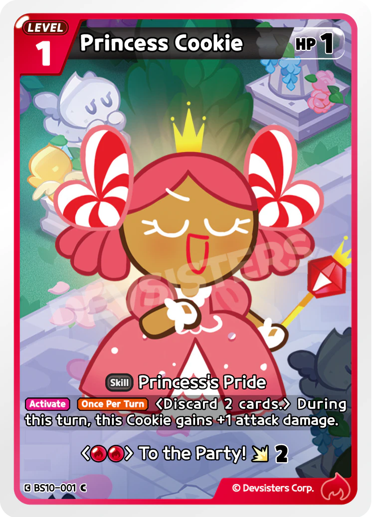 Image for Princess Cookie (BS10-001) (BS10) - CookieRun: Braverse TCG