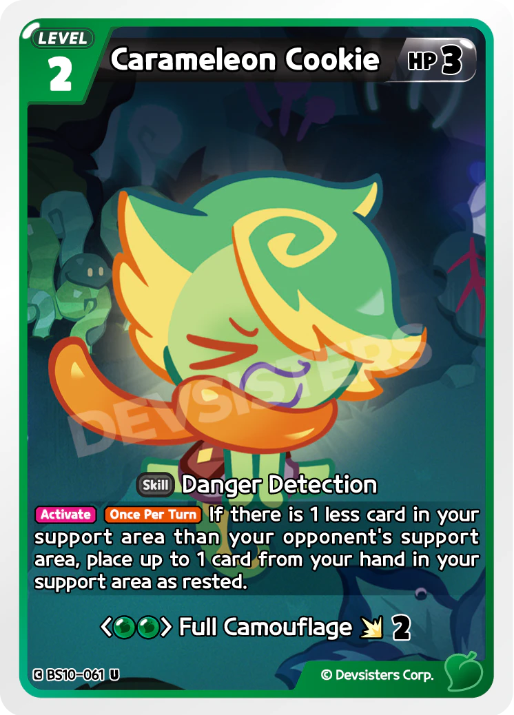 Image for Carameleon Cookie (BS10-061) (BS10) - CookieRun: Braverse TCG