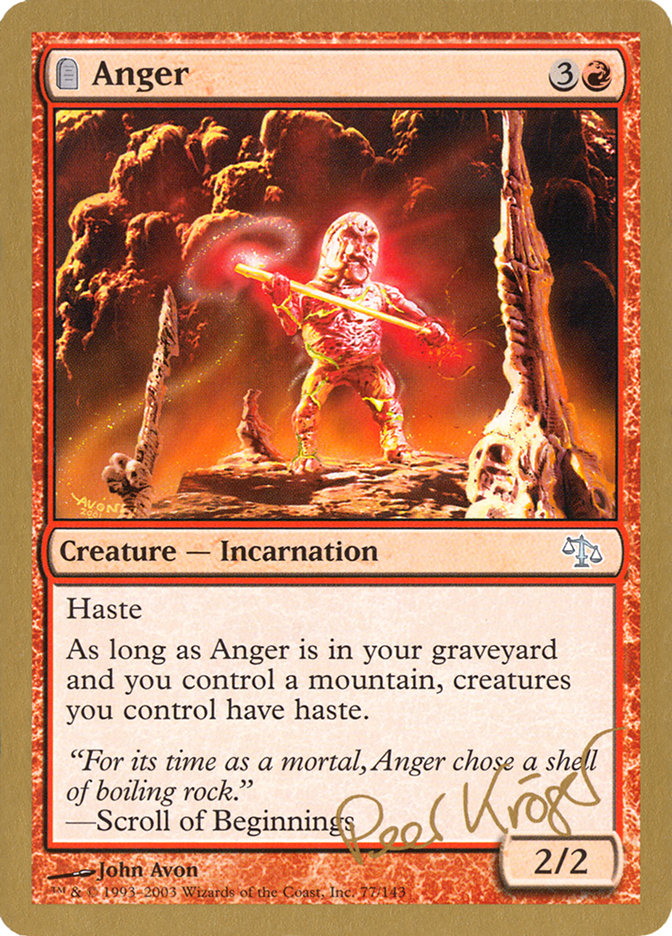 Enfado (Peer Kroger) [World Championship Decks 2003]