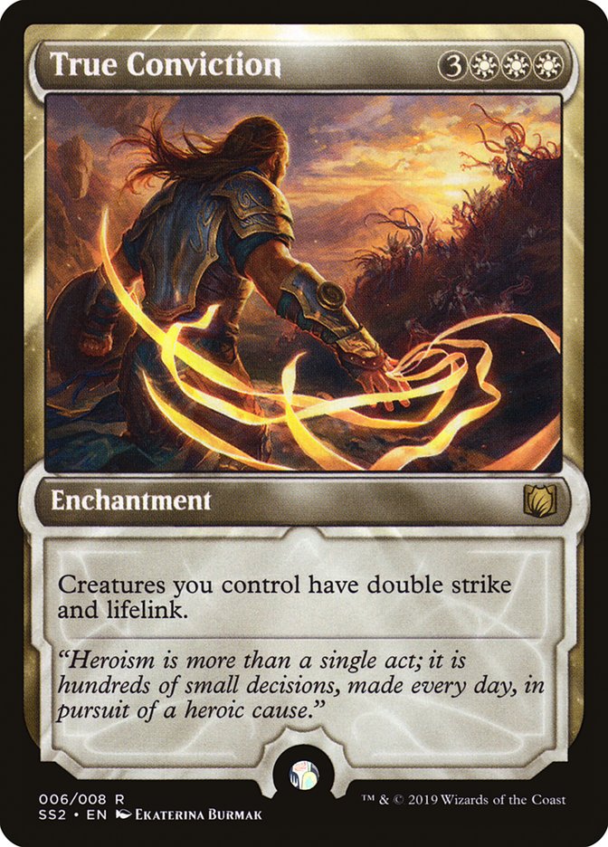 Vraie conviction [Grimoire signature : Gideon]