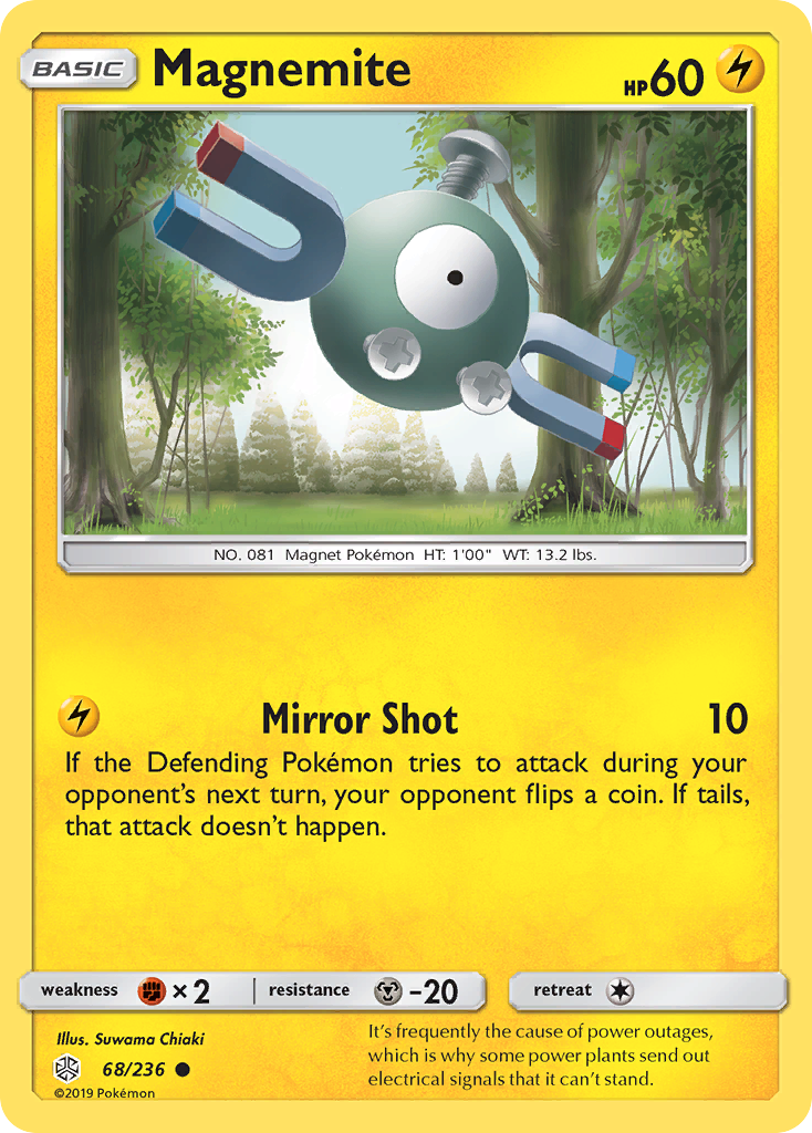 Magnemite (68/236) [Soleil et Lune : Éclipse Cosmique]