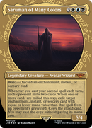 Saruman aux Multiples Couleurs (Présentation) (Feuilletée magnifiée) [Le Seigneur des Anneaux : Contes de la Terre du Milieu]