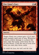 Fureur du Géant du feu [Kaldheim]