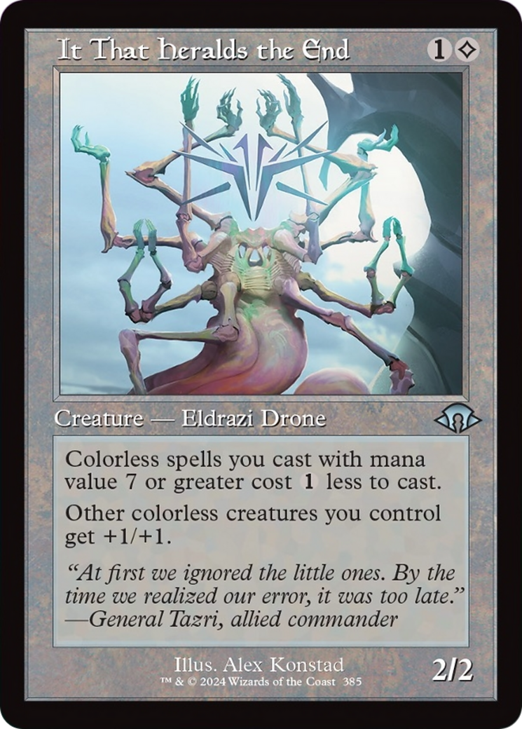 Ce qui annonce la fin (Rétro [Modern Horizons 3])