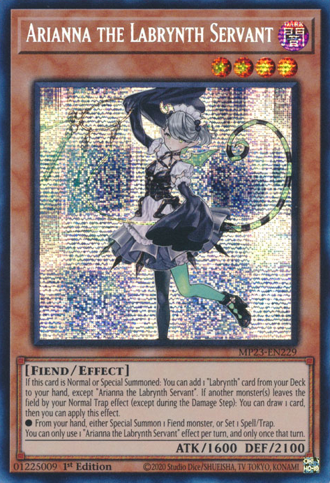 Arianna le Serviteur du Labyrinthe [MP23-FR229] Secret Rare Prismatique