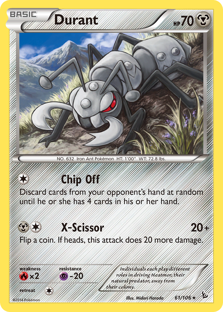 Durant (61/106) [XY: Étincelles]