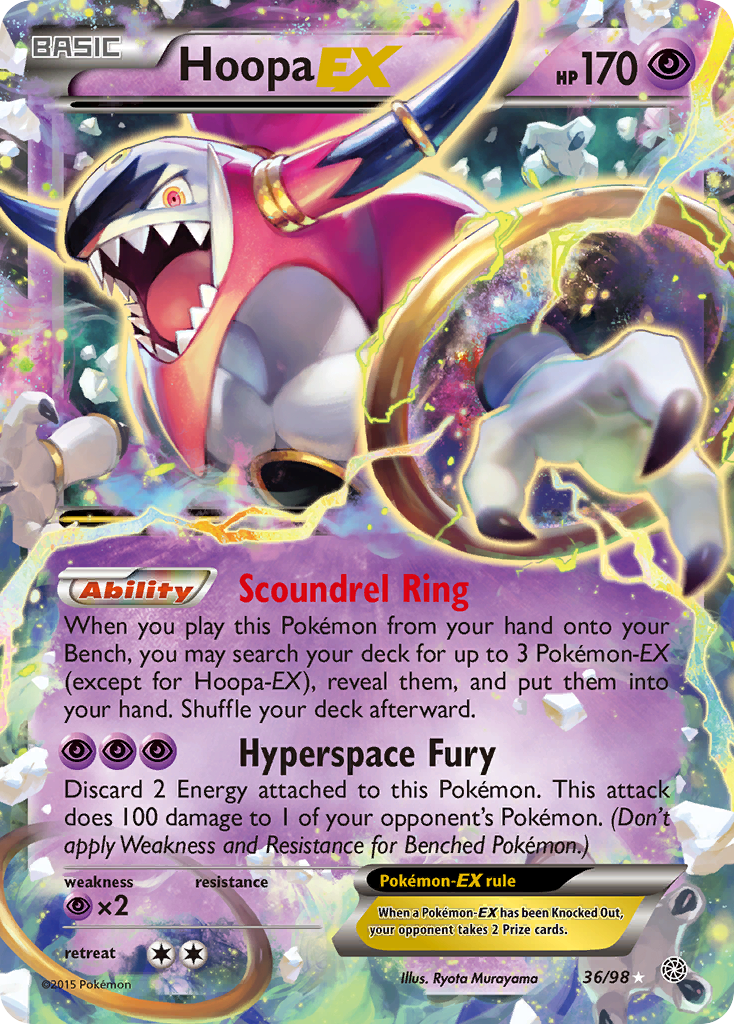 Hoopa EX (36/98) [XY: Origines Antiques]