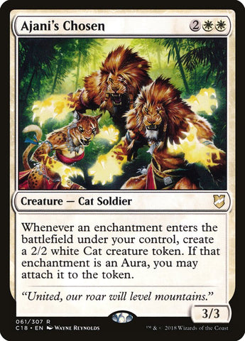 El Elegido de Ajani [Commander 2018]