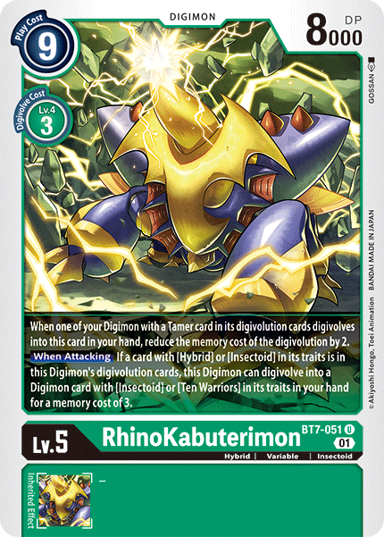 RhinoKabuterimon [BT7-051] [Próxima aventura]