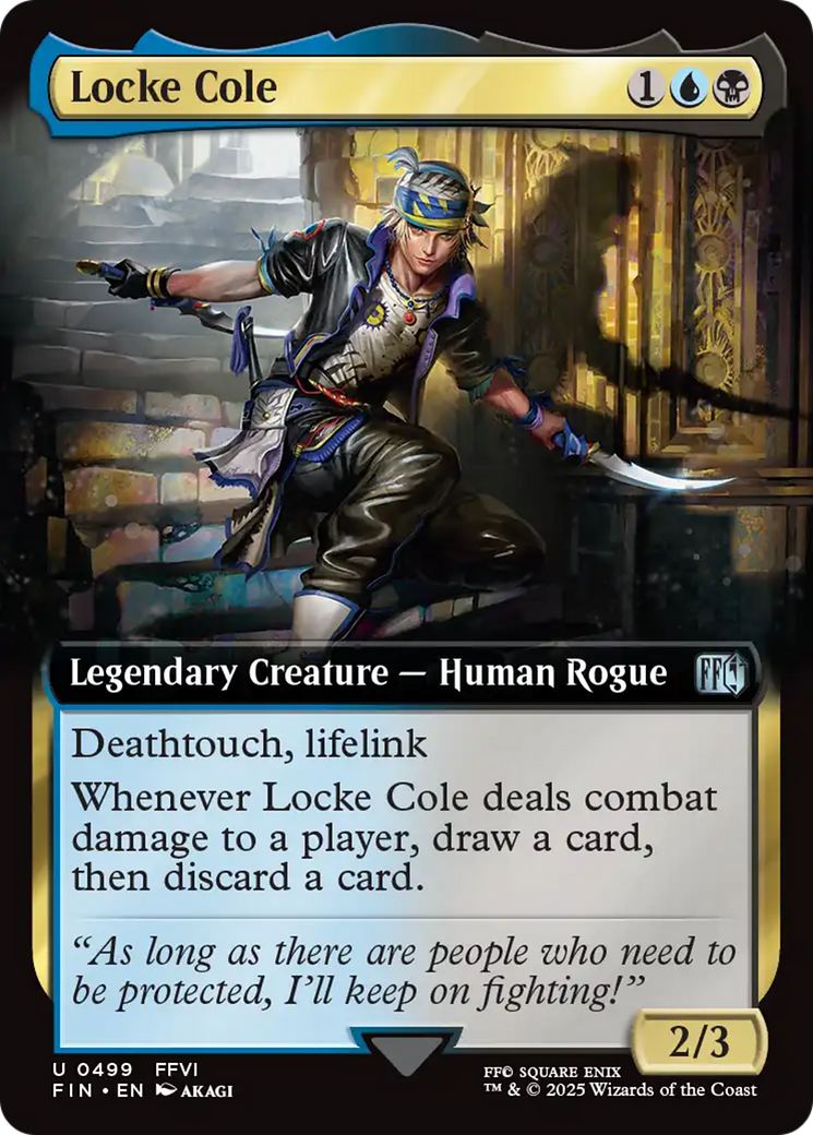 Locke Cole (Illustration étendue) [FINAL FANTASY]