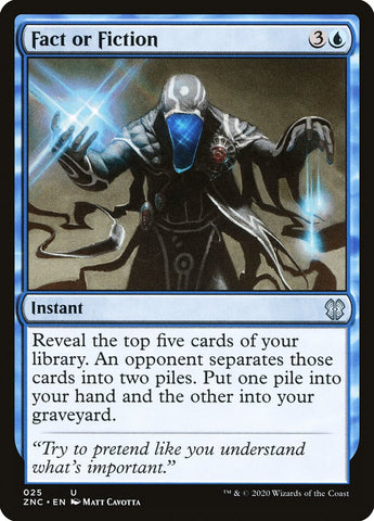 Realidad o Ficción [Commander de Zendikar Rising]
