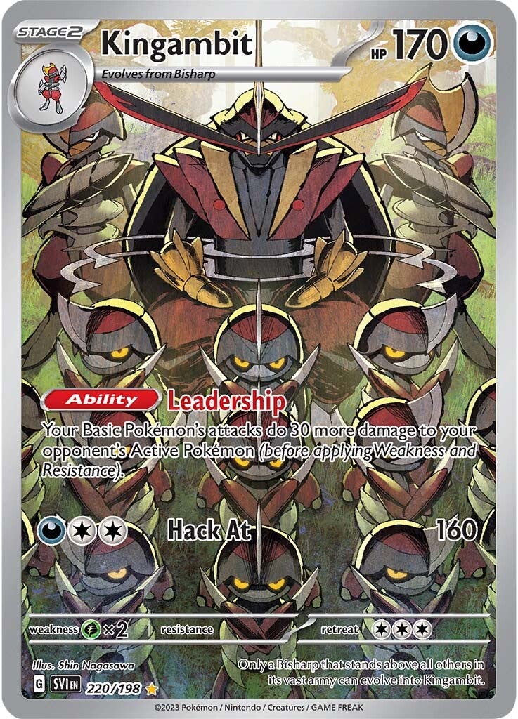 Kingambit (220/198) [Escarlata y Púrpura: Set Base]
