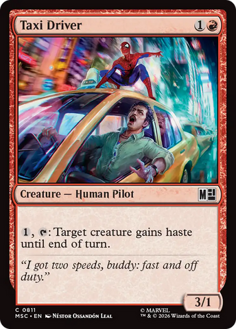 Taxista [Marvel Super Heroes Commander]