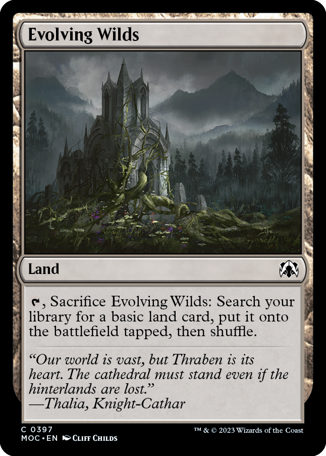 Evolving Wilds [Marcha de las Máquinas Commander]