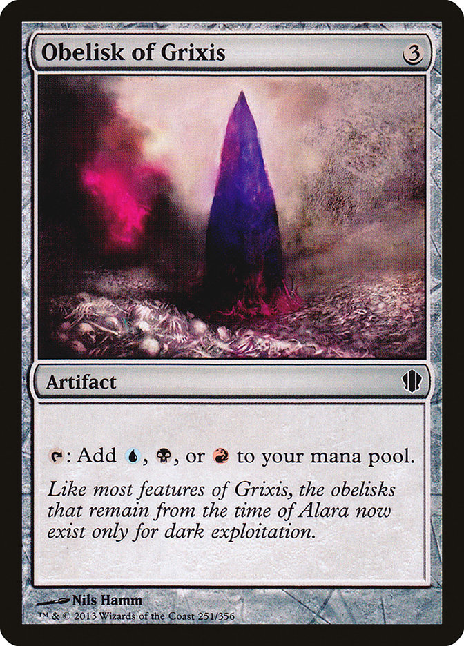 Obelisco de Grixis [Commander 2013]