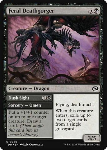 Devorador de la Muerte salvaje [Tarkir: Tormenta de dragones]