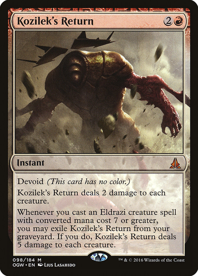 Retour de Kozilek [Serment des Sentinelles]
