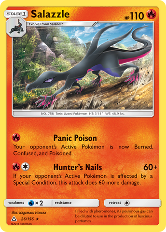 Salazzle (26/156) [Soleil et Lune : Ultra-Prisme]