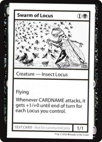 Essaim de Locustes (édition 2021) [Cartes test de l'extension Mystery Booster]