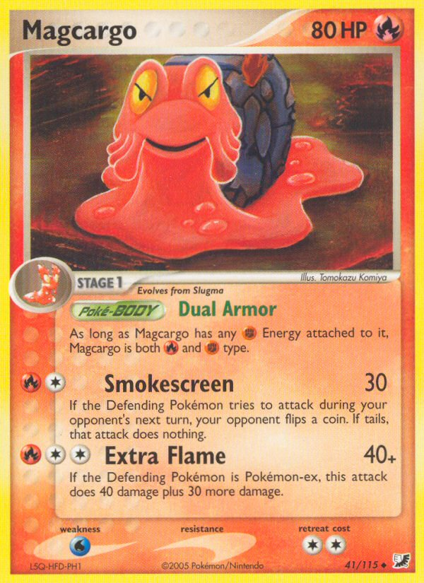 Limagma (41/115) [EX: Forces Cachées]