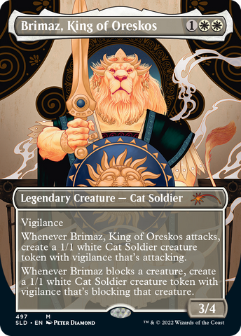 Brimaz, Rey de Oreskos (Sin bordes) [Secret Lair Drop Series]
