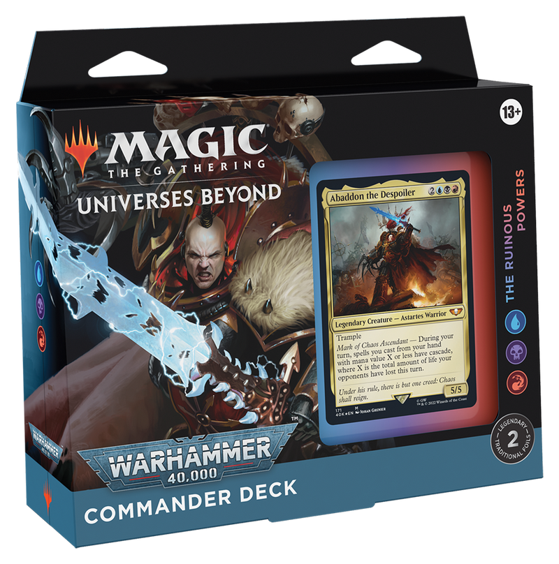 Warhammer 40,000 - Deck Commandant (Les Pouvoirs Ruineux)