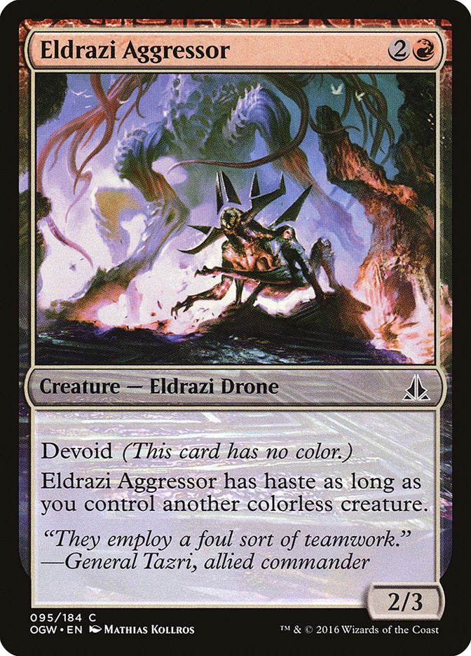 Agresseur eldrazi [Le serment des Sentinelles]
