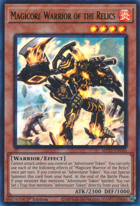 Magicore, Guerrier des Reliques [MP23-FR266] Ultra Rare