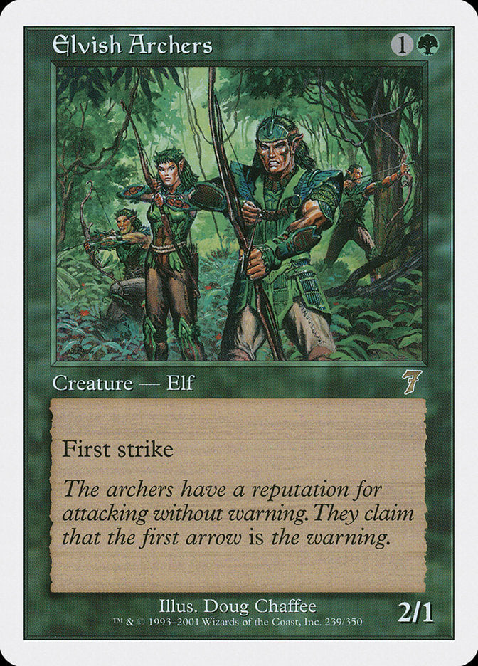 Archers elfiques [Septième édition]