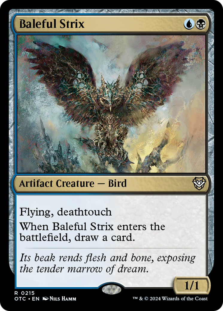 Strix funeste [Commander Les Hors-la-loi de Croisetonnerre]