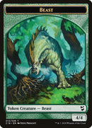 Guerrier chat // Bête (013) Jeton double-face [Commander 2018 Tokens]
