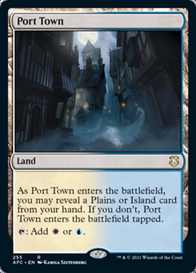 Ville portuaire [Magic: The Gathering – Aventures dans les Royaumes Oubliés Commander]