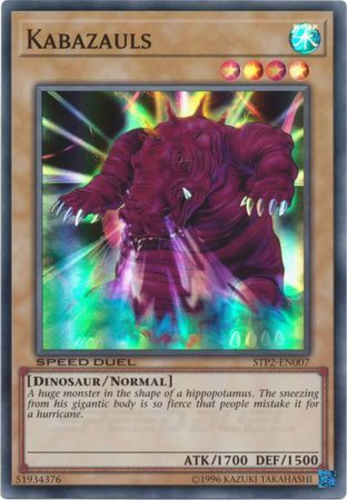 Kabazauls [STP2-EN007] Súper Rara