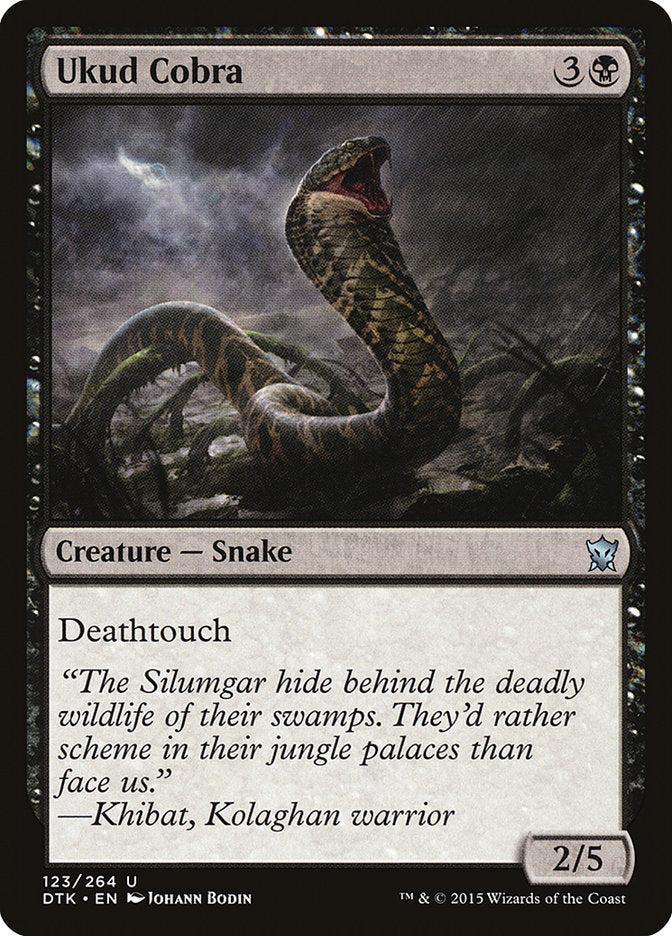 Cobra d'Ukud [Dragons de Tarkir]