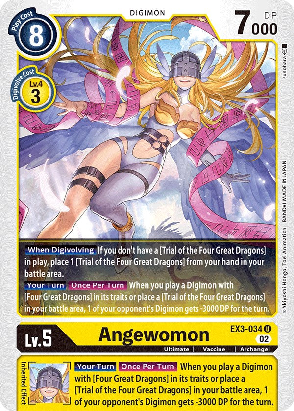 Angewomon [EX3-034] [Rugido Dracónico]