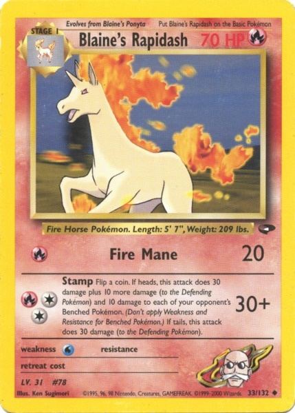 Galopa de Blaine (33/132) [Défi des Champions Illimité]