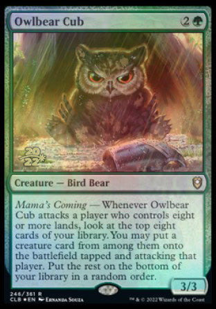 Ourson hibours [Avant-première Commander Legends: Battle for Baldur's Gate Promos]