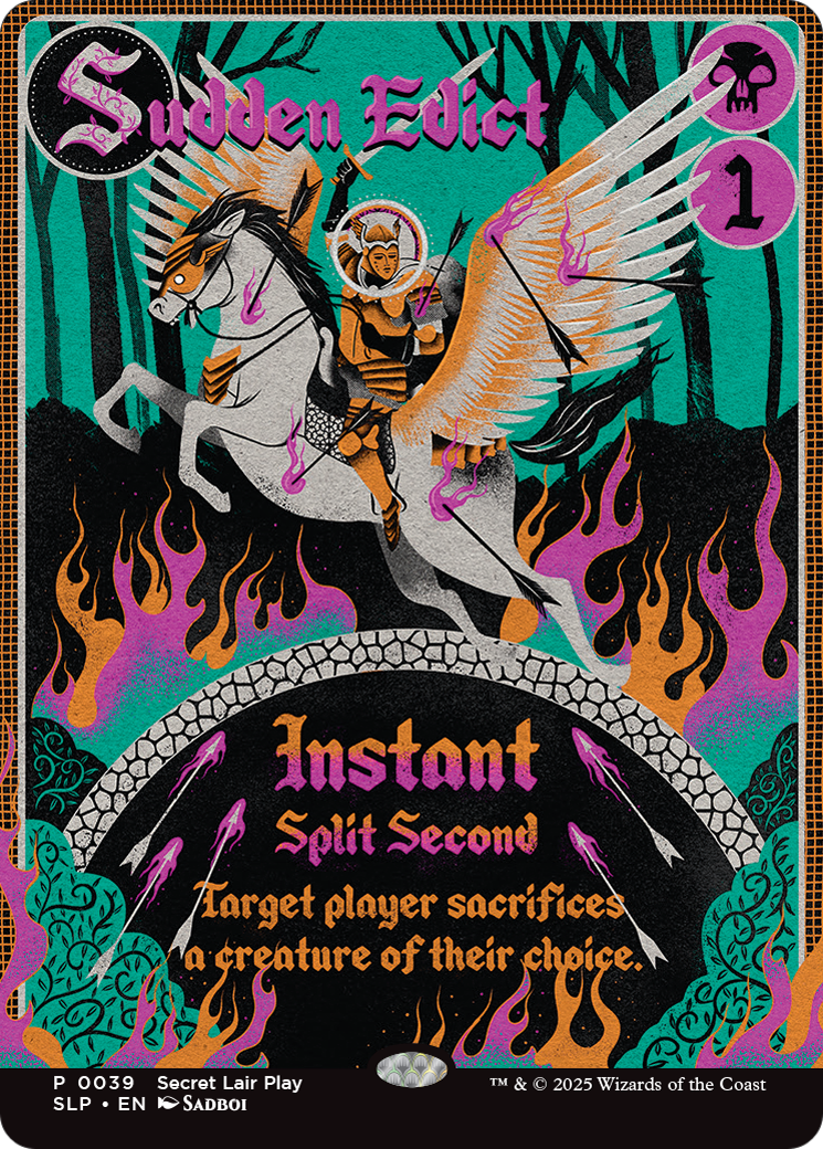 Édit soudain [Affrontement Secret Lair]