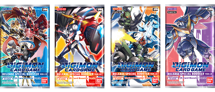 Lanzamiento del Booster Especial Ver.1.5 - Paquete de Mejora [BT01-03]