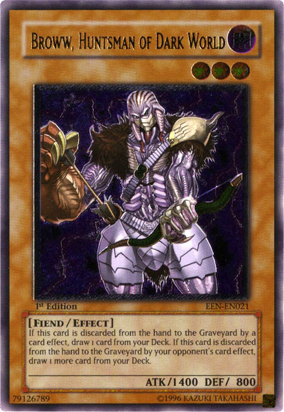 Broww, Chasseur du Monde Ténébreux [EEN-FR021] Ultimate Rare