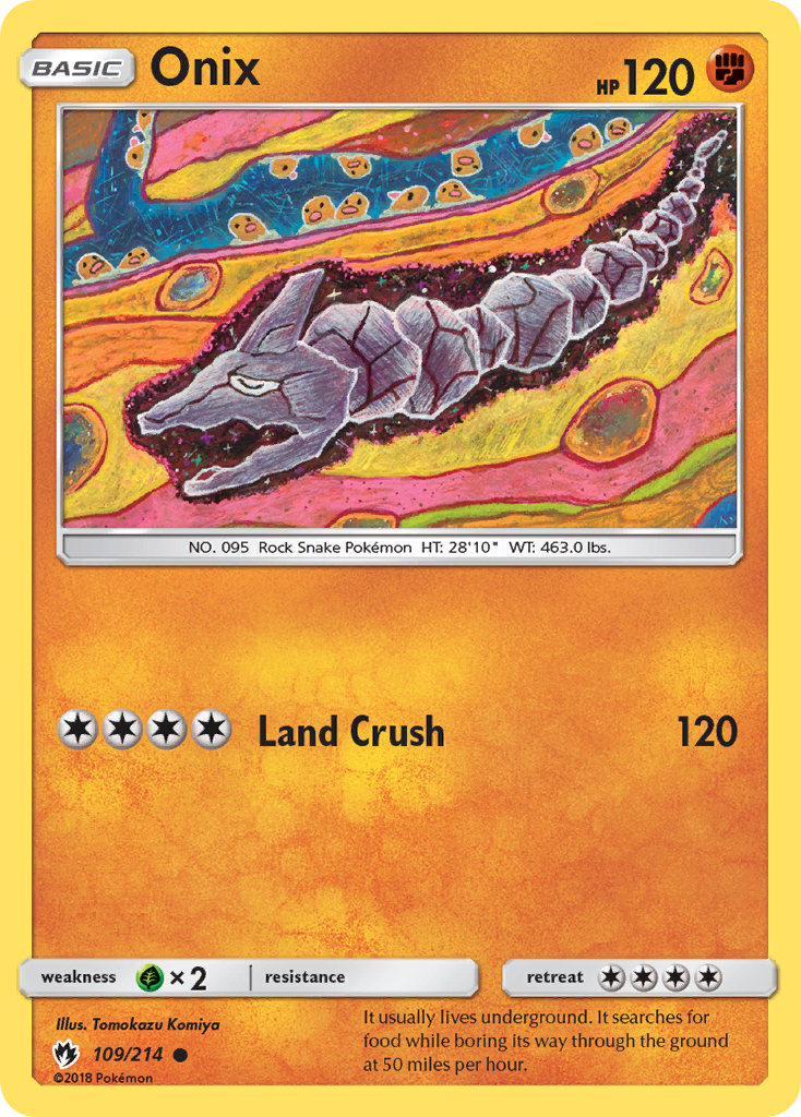 Onix (109/214) [Sol y Luna: Truenos Perdidos]