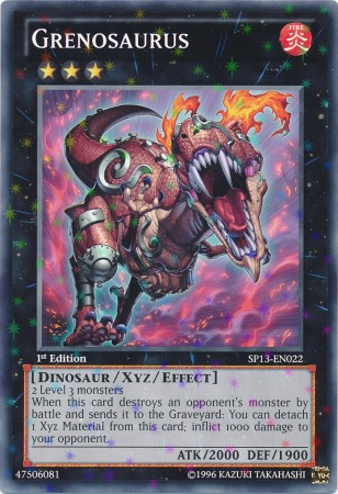 Grenosaurus [SP13-FR022] Starfoil Rare