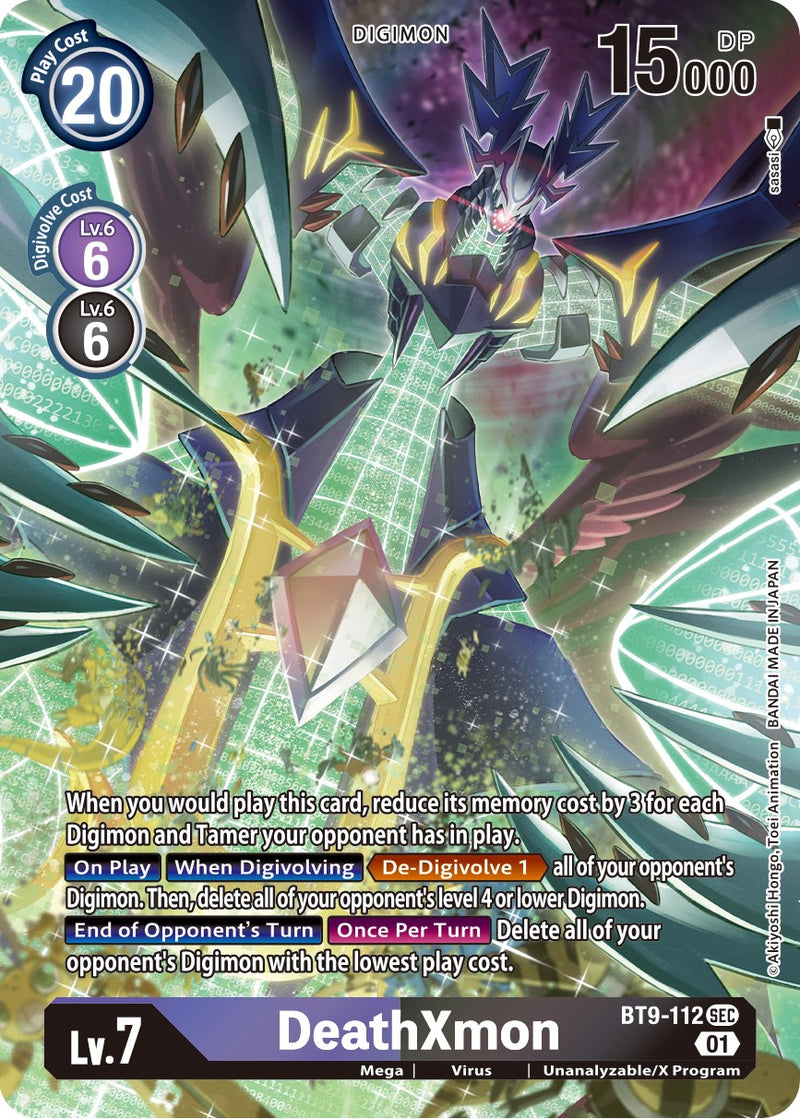 DeathXmon [BT9-112] (Arte Alternativo) [X Record]