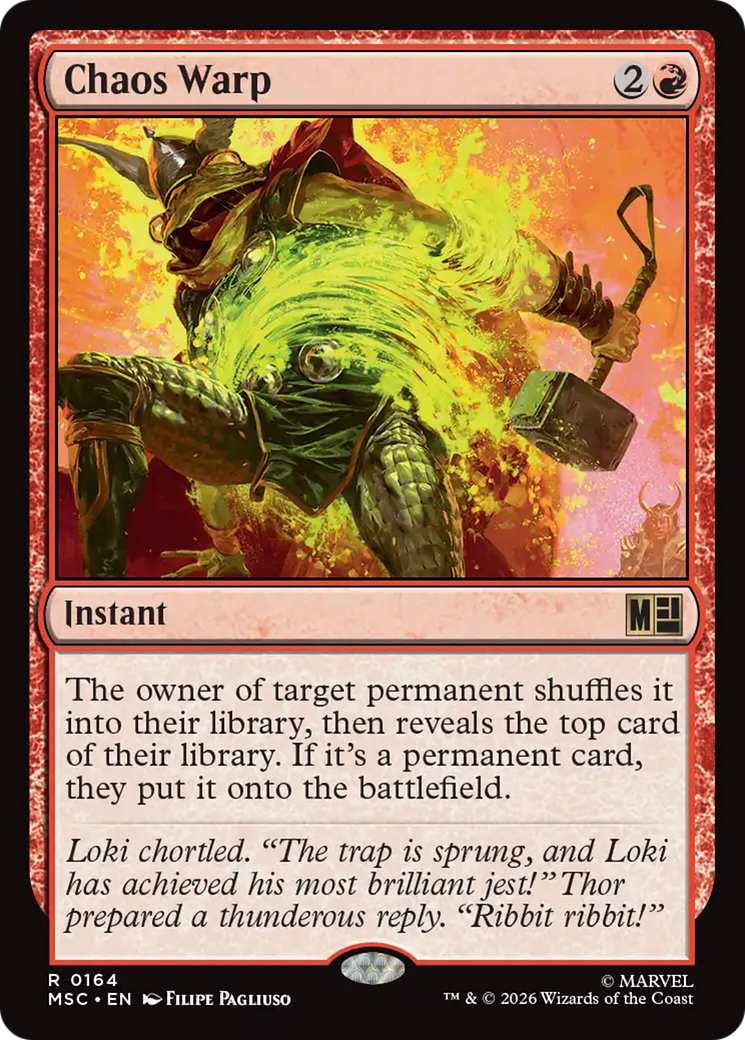 Urdimbre caótica [Marvel Super Heroes Commander]