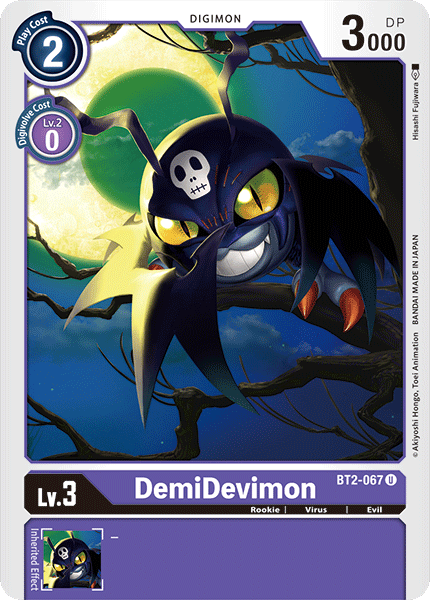 DemiDevimon [BT2-067] [Sobres de Lanzamiento Ver.1.0]