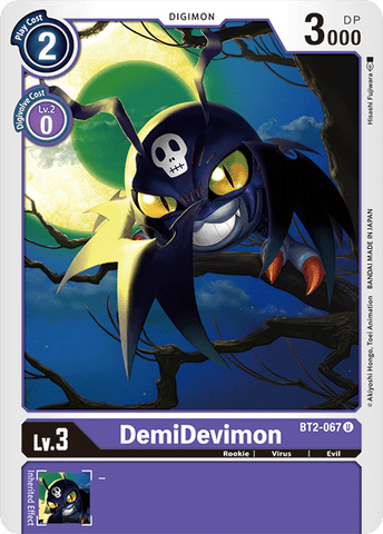 DemiDevimon [BT2-067] [Sobres de Lanzamiento Ver.1.0]
