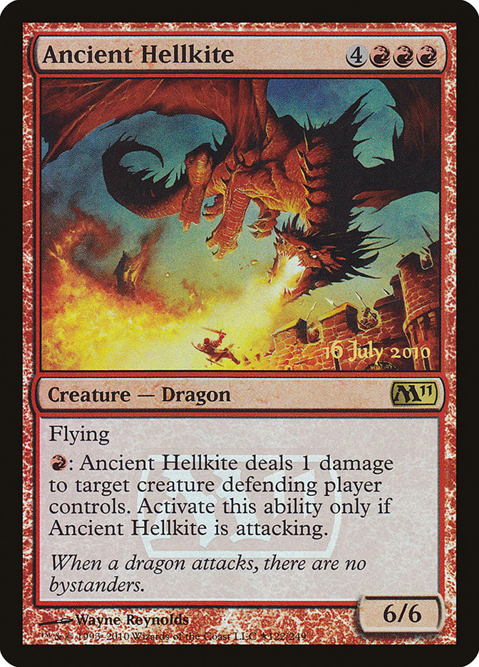 Guivre ancienne [Magic 2011 Prerelease Promos]